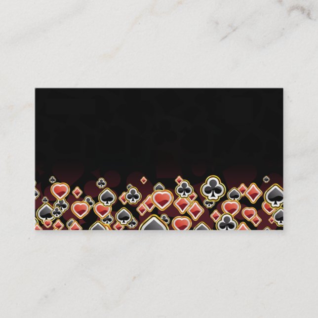 kasinovisitkort visitkort (Framsida)