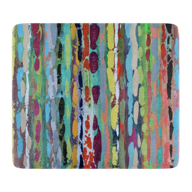 Kaskad 2 6 x 7 deco Glasskärning (Framsidan)