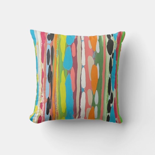 Kaskad 4 16 x 16 utomhus Dekorativ kudde (Framsida)