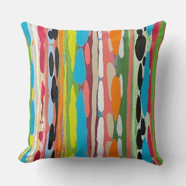 Kaskad 4 20 x 20 bomull Dekorativ kudde (Framsida)