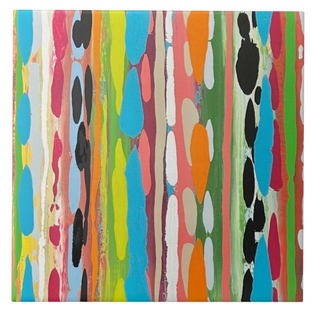 Kaskad 4 6 x 6 keramiskt plattor kakelplatta (Framsidan)