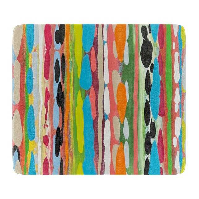 Kaskad 4 6 x 7 deco Glasskärning (Framsidan)