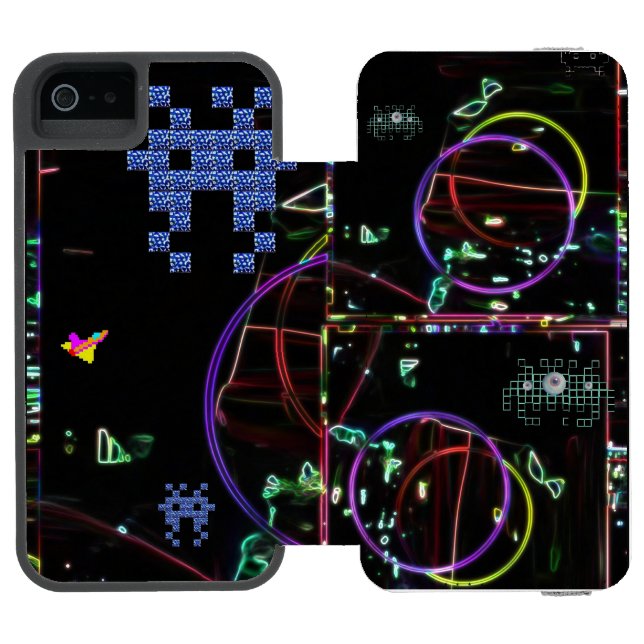 Kaskad av elektroniska spel incipio iPhone wallet skal (Folio Öppen)