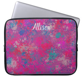 Kaskad av Färg Abstract Design Laptop Fodral