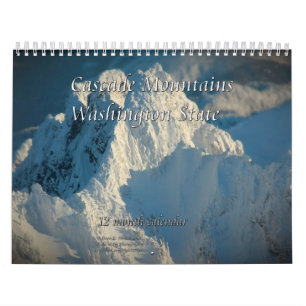 Kaskadberg - stat Washington Kalender