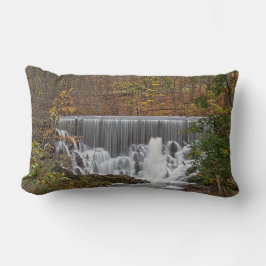 Kaskadda trädräntor och fallgropar lumbarkudde