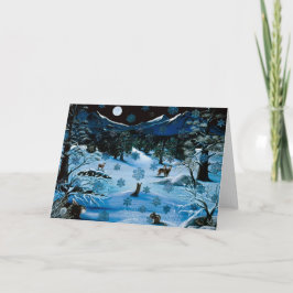 Kaskade Snowflake Notecards Helgkort