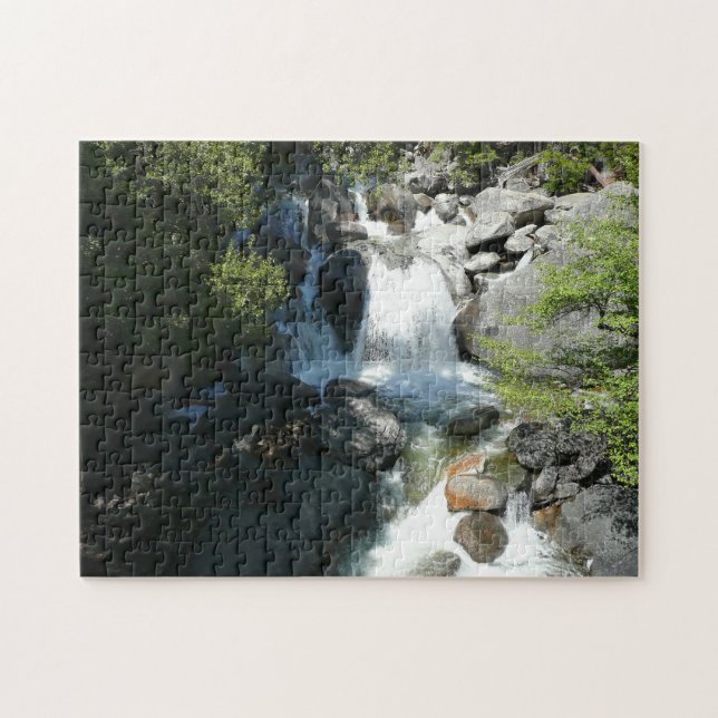Kaskadfallen i Yosemite nationalpark Pussel (Horisontell)