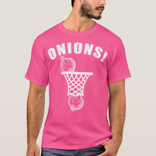 Kasketball Tshirt Onion Bollar T Shirt (Framsida)