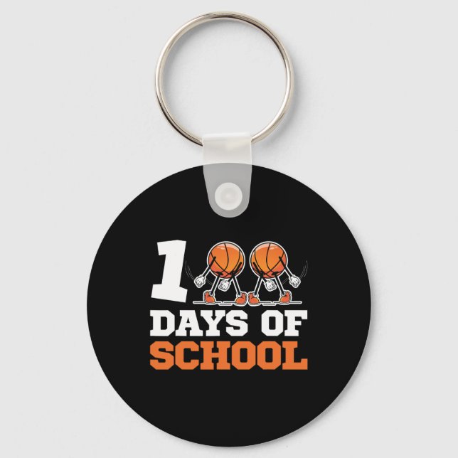 Kasketbollens dag 100 dagar i skola 2 nyckelring (Framsida)
