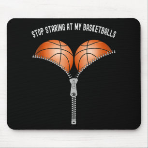 Kasketbollens kvinnor stannar vid min Basket Musmatta