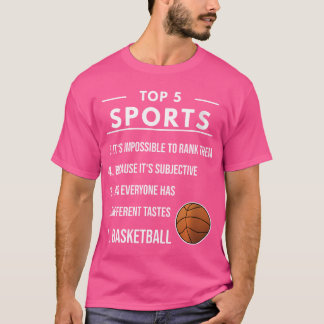 Kasketbollsortering för basketspelare t shirt