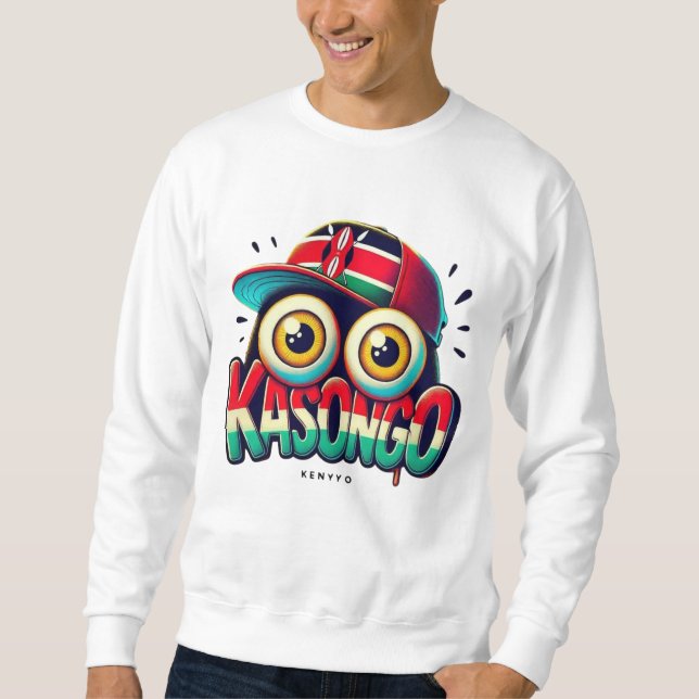 Kasongo Vibes av Kenyyo Lång Ärmad Tröja (Framsida)