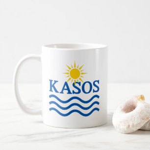 KASOS Grekland. Sol Vatten Kaffemugg