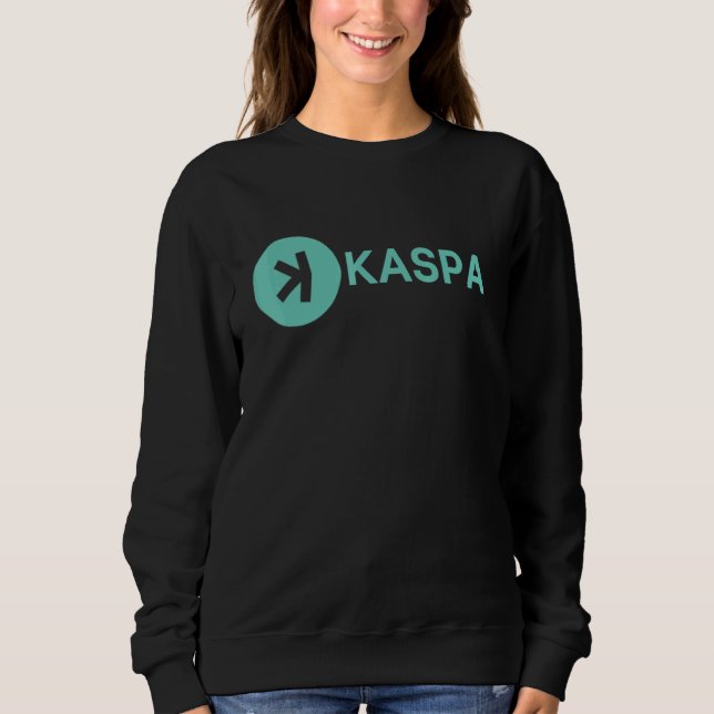 Kaspa Crypto Digital Ledger Decentralized Layer1 K T Shirt (Framsida)