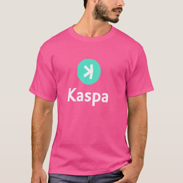 Kaspa Crypto Kaspa T Shirt (Framsida)