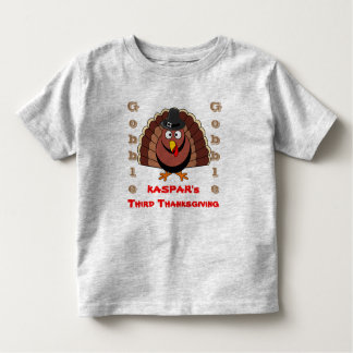 Kaspars tredje thanksgiving t shirt