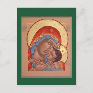 Kasperov Mor av Guds Prayer Card Vykort