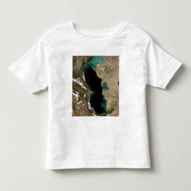 Kaspiska havet tee shirt (Framsida)