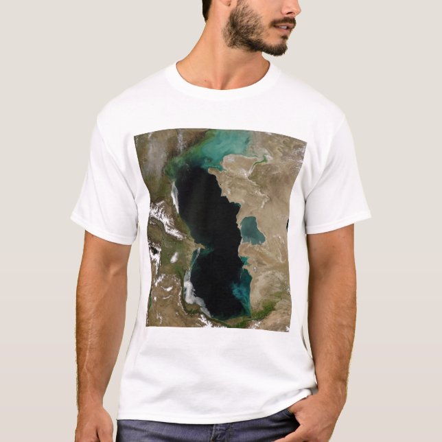 Kaspiska havet tee shirt (Framsida)