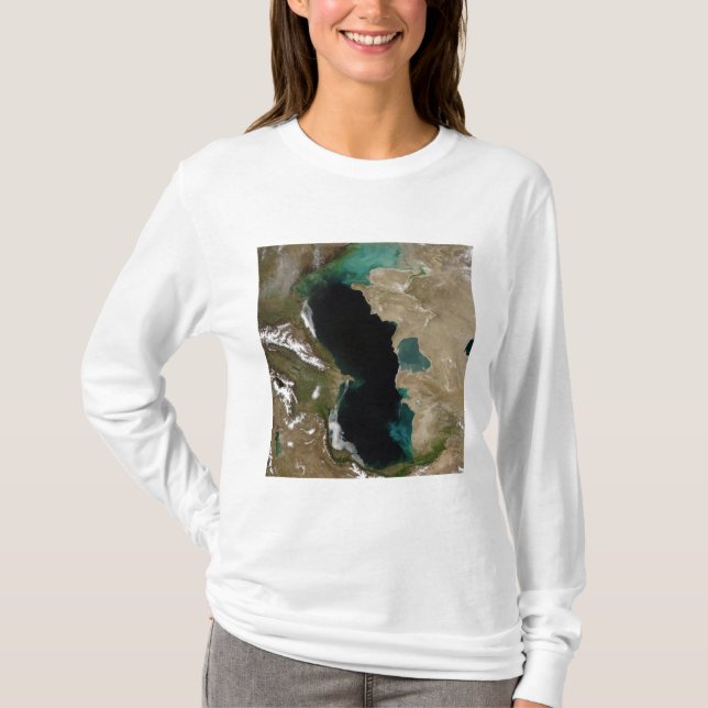 Kaspiska havet tee shirt (Framsida)