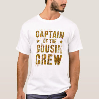 KASPTAIN THE COUSIN CREW Leopard Print Funny Gra T Shirt