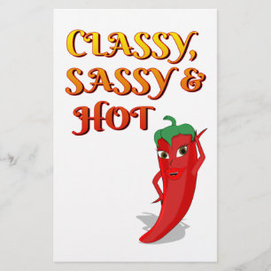Kassaanalys och Hett pepper Diva Brevpapper