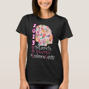 Kassafond 2023 i internationell 8 mars t shirt