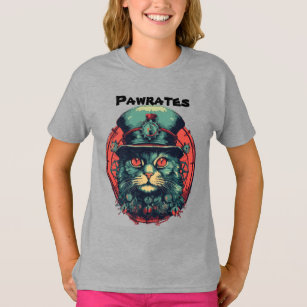 Kassainsamling - Pirat Cat 3 T Shirt