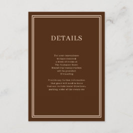 Kassakort för modern minimalism tilläggskort