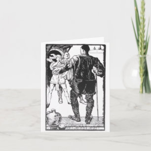 Kassalåda Eulenspiegel Notecard Kort