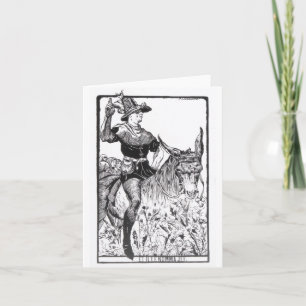 Kassalåda Eulenspiegel Notecard Kort