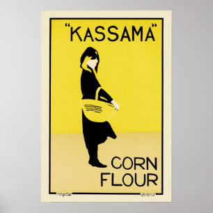 KASSAMA Maj Flour Art Poster av Beggarstaffs