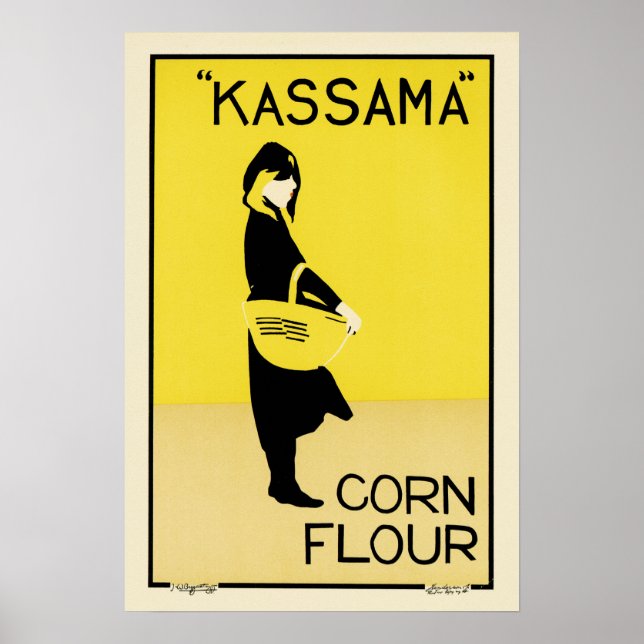 KASSAMA Maj Flour Art Poster av Beggarstaffs (Framsidan)