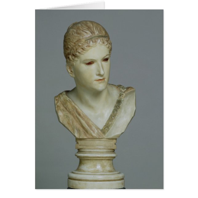 Kassandra c.1895 hälsningskort (Framsidan)