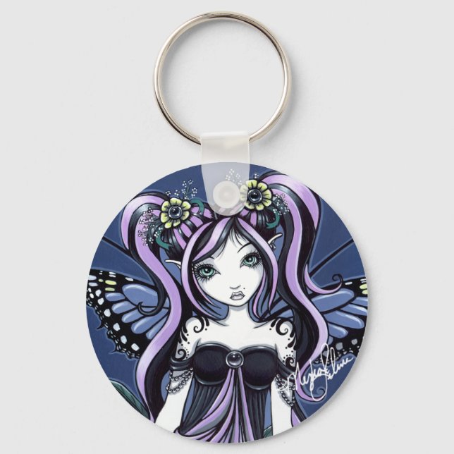 Kassandra Flower Fairy Keychain Nyckelring (Framsida)