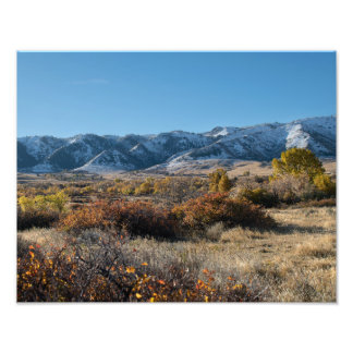 Kassaperbergssjöar - Fall Foliage - Casper WY Fototryck