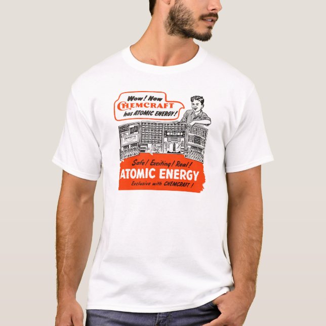 KASSASKÅP!   Atomenergilabb T-shirt (Framsida)