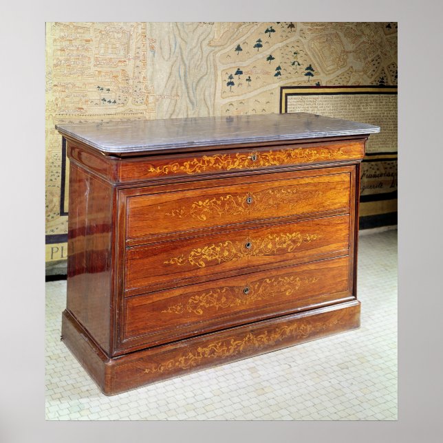 Kassaskåp, Louis-Philippe-period Poster (Framsidan)