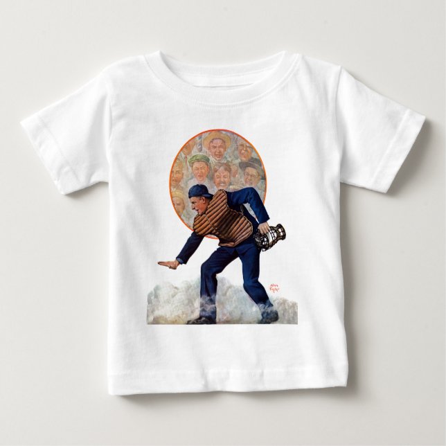 Kassaskåp på plätera tee shirt (Framsida)