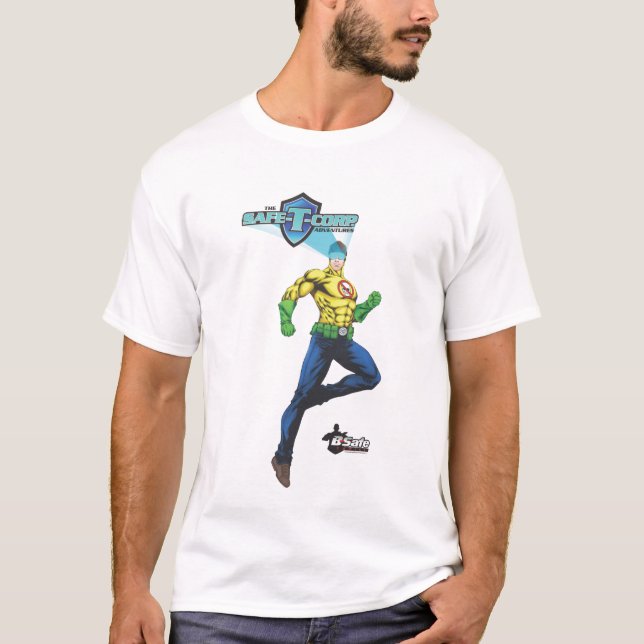 Kassaskåp-T-Man T-shirt (Framsida)