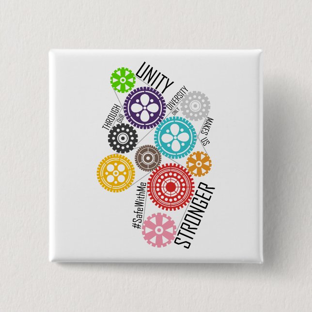 Kassaskåpet med mig kuggar kvadrerar knäppas knapp (Framsida)