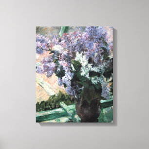Kassatets "Lilacs in a Window" Canvastryck