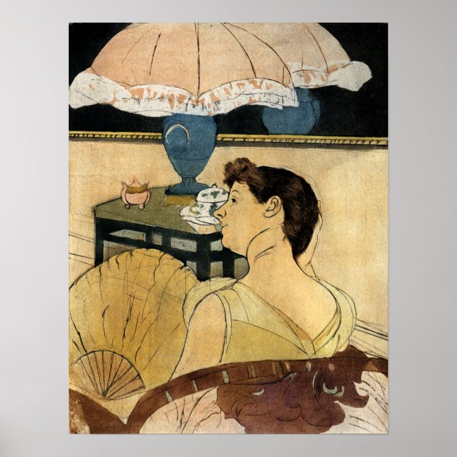 Kassatt - lampa 1891 poster (Framsidan)