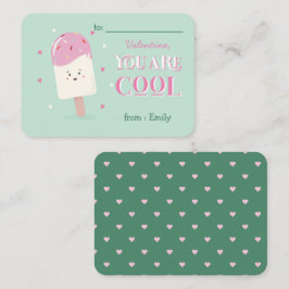 Kassavalets populationskort för Coola på Alla hjär Anteckningskort