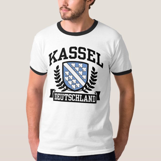 Kassel Deutschland Tee Shirt (Framsida)