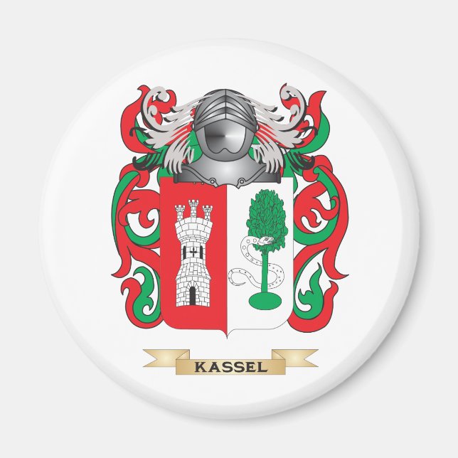 Kassel Jackar av Arm (Familjevila) Magnet (Framsidan)