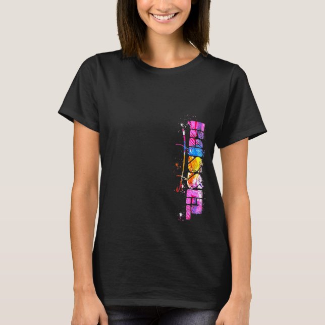 Kassel Lettering Watercolor Kassel T Shirt (Framsida)