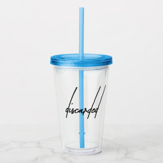 Kasserad Dyster Estetik Kvarlämnad Take Away Mugg