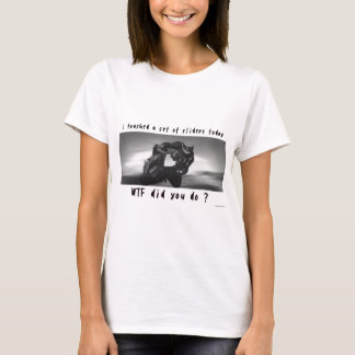 Kasserade glidare tee shirt
